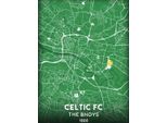 Celtic Fc - Puzzle TA14230 (Taglia Unica) (Verde)