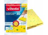 Vileda 3D Panno Per Pavimenti In Microfibra 1 Pz.