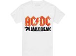 Acdc - Maglietta "Jailbreak"" Per Uomo/Donna Unisex TV29739 (S) (Bianco)"