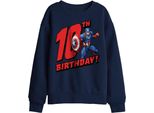 Captain America - Felpa Per Bambini, 10. Geburtstag TV29698 (152-158) (Marine)