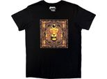 Santana - Maglietta "Lionhead"" Per Uomo/Donna Unisex RO15363 (Xxl) (Nero)"