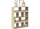 Maison Exclusive - Libreria Rovere Sonoma 100X33X125,5 Cm In Legno Multistrato