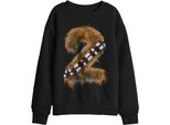 Star Wars - Felpa Per Bambini, 2° Compleanno TV29735 (128) (Nero)
