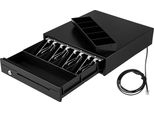 Cassetto Per Contanti Deluxe - Cassetto Per Contanti - Cassetto Per Contanti - Sistema Pos Cassetto Per Contanti - Per 5 Monete - Con 2 Chiavi