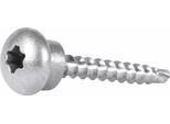 Viti Autofilettanti Essve Epdm TX25 Legno Ral 9006 Alluminio Bianco 4,8 × 20 Mm 250 Pz.