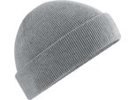Beechfield - Berretto "Fisherman"" Per Uomo/Donna Unisex, Cotone Organico BC6905 (Taglia Unica) (Grigio Cenere)"