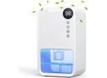 Happyment Deumidificatore Deluxe - Deumidificatore Per La Camera Da Letto - Deumidificatore Per Il Soggiorno O Il Bagno - Molto Silenzioso - Con Touchscreen, Timer - Fino A 1100Ml