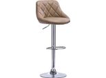 Sgabello Di Design Bolt Edge - Beige - Ergonomico - Altezza Regolabile 60-82Cm - 1 Pezzo