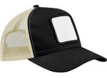 Beechfield - Cappello Trucker Per Uomo/Donna Unisex, 5 Segmenti BC6935 (Taglia Unica) (Colore Nero/Pietra)
