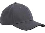 Beechfield - Cappello Da Baseball "Earthaware"", Cotone Organico BC6897 (Taglia Unica) (Grigio Grafite/Nero)"