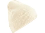 Beechfield - Berretto "Original"" Per Uomo/Donna Unisex, Con Polsini, Cotonelogico BC6906 (Taglia Unica) (Bianco Naturale)"