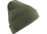 Beechfield - Berretto "Original"" Per Uomo/Donna Unisex, Con Polsino, Cotonelogico BC6906 (Taglia Unica) (Verde Oliva)"