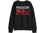 Star Wars - Felpa "Andor Rebel Spy"" Per Bambini TV29784 (152-158) (Nero)"