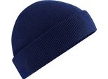 Beechfield - Berretto "Fisherman"" Per Uomo/Donna Unisex, Cotone Organico BC6905 (Taglia Unica) (Blu Navy)"