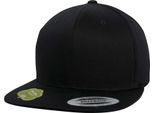 Flexfit - Berretto, Snapback, Cotone Organico BC6952 (Taglia Unica) (Nero)