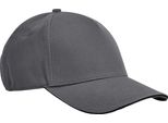 Beechfield - Cappello Da Baseball "Earthaware Classic"", Cotone Organico BC6902 (Taglia Unica) (Grigio Grafite/Nero)"