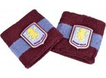 Aston Villa Fc - Polsino, Cotone BS6496 (Taglia Unica) (Rosso Vino/Blu)