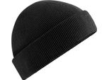 Beechfield - Berretto "Fisherman"" Per Uomo/Donna Unisex, Cotone Organico BC6905 (Taglia Unica) (Nero)"