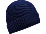 Beechfield - Berretto Da Uomo/Donna Unisex, Cotone Organico BC6915 (Taglia Unica) (Blu Navy)