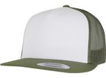 Flexfit - Cappello Trucker "Classic"" Per Uomo/Donna Unisex BC6936 (Taglia Unica) (Olive/White/Loden)"
