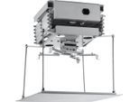 Supporto A Soffitto Per Proiettore - Sollevatore Elettrico Per Proiettore Con Telecomando - Sollevatore A Soffitto Motorizzato - Corsa 1 M - Carico Massimo 30 Kg - Supporto Per Proiettore