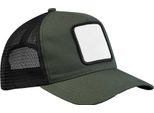 Beechfield - Cappello Trucker Per Uomo/Donna Unisex, 5 Segmenti BC6935 (Taglia Unica) (Verde Oliva/Nero)