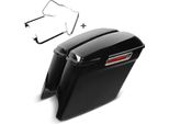 Valigia Laterale Allungata Per Harley Davidson Touring 14-25 Con Portapacchi
