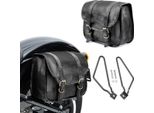 Set Di 2X Borse + Supporto Per Royal Enfield Himalayan / Meteor 350