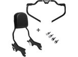 Set STS21 Sissy Bar + Kit + Crash Bar Per Harley Heritage Softail Clas
