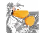 Serbatoio / Serbatoio Di Benzina Per Simson S51 / S50 / S70 Con Copertura Laterale Gialla