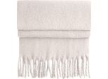 Beechfield - Sciarpa, Fluffy BC6959 (Taglia Unica) (Grigio Pietra)