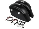 Valigia Laterale Per Indian Chieftain Dark Horse 17-18 Nero Opaco