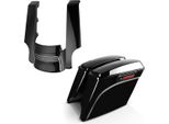 Set Di Valigie Laterali Adatte Per Harley Davidson Touring 94-13 # 35Ltr E