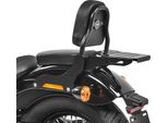 Sissy Bar Css Fix Per Harley Softail Standard 20-25 Portapacchi Nero
