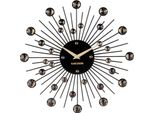 Karlsson - Orologio Da Parete Sunburst Medium - Nero