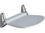 Sedile Doccia Pieghevole, Sedile Doccia Pieghevole, Bianco/Cromo, Sound 38,5 X 35,4 Cm
