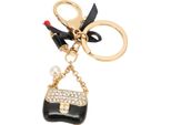 Borsetta Decorazione Portachiavi, Strass Portachiavi, Lega Strass Portachiavi, Borsa Ciondolo Portachiavi, Lega Carino Portachiavi, Carino Catena Chiave