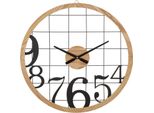 Mauro Ferretti Orologio Da Parete Numeri Ø 60X2,5 Cm Nero Marrone