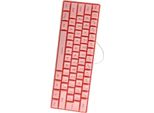 V700 Rgb Backlit Keyboard Gaming Usb 61 Tasti Con Cavo Meccanico Illuminato Rosa