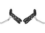 Meijun 1Pair Leva Del Freno Della Bicicletta In Lega Di Alluminio Per Brompton 3Sixty Mountainbikesilver