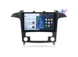 4G Sim Carplay 9 Pollici Andriod13 Car Radio Gps Navi Per Ford S-Max 2007-2008 Rds Dsp Fm Wifi Bt Dab+ Swc 4+64G 8Core