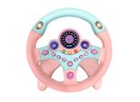 Volante Per Bambini, Con Pulsanti, Luci Ed Effetti Sonori, Per Lunghi Viaggi In Auto, Perfetto Giocattolo Di Fantasia + Chiave Del Volante - Drivewheel
