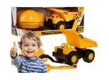 Grande Camioncino Ribaltabile Con Casco E Accessori Auto Giocattolo Per Bambini