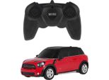 Mini Cooper S Countryman Auto Telecomandata 1:24, Rossa Rastar