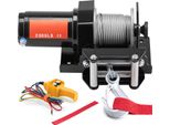 Succebuy Verricello Elettrico, 2000 Lb, 12 V Dc, Atv/Utv, Con Cavo D'acciaio Da 39 Piedi, Telecomando, IP55, Impermeabile, Per Traino Fuoristrada