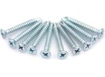 50Pcs M4.2 Testa Piatta Autoperforazione Viti Autofilettanti Set Di Viti Di Coda Di Perforazione (M4.2*50)
