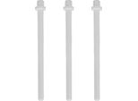 3Pcs Spola Ausiliaria Per Singer Macchina Da Cucire Bobina Avvolgitore Mandrino Universale Plastica Accessori Sartoria Accessori