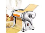 Macchina Per Pasta Elettrica, Acciaio Inox, Potenza 135W, Spessore Della Pasta Regolabile, Grigio Chiaro, 220V
