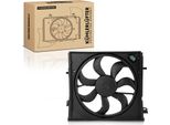 Frankberg 1X Radiatore Motore Ventola Singola Con Telaio Ventola Radiatore Nissan Qashqai Ii J11 1.2L 1.5L Anno Dal 2013
