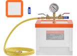 Succebuy Camera A Vuoto Da 2 Galloni, Camera Di Degassificazione Acrilica Multiuso Migliorata, Camera A Vuoto Trasparente Per La Degassificazione Di Resina, Gel Di Silice, Gesso E L'estrazione Sottovuoto